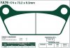 Brzdové destičky EBC - FA79
