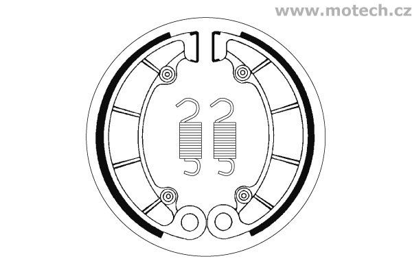 Brzdové pakny SBS - 2046 - Kliknutím na obrázek zavřete