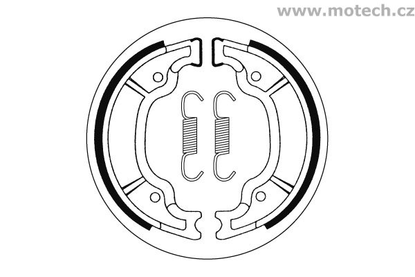 Brzdové pakny SBS - 2199 - Kliknutím na obrázek zavřete