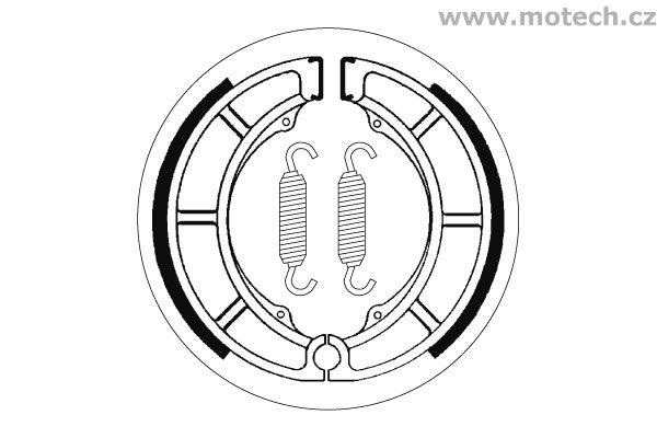 Brzdové pakny SBS - 2052 - Kliknutím na obrázek zavřete