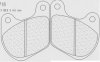 Brzdové destičky CL BRAKES 2718 A3+
