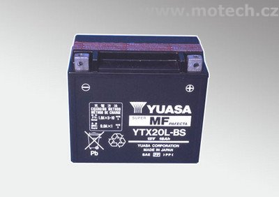 Baterie YUASA YTX20L-BS - Kliknutím na obrázek zavřete