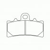 Brzdové destičky CL BRAKES 1233 A3+