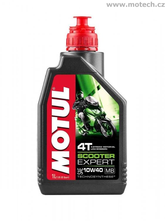 MOTUL SCOOTER EXPERT 4T 10W40 MB 1L - Kliknutím na obrázek zavřete