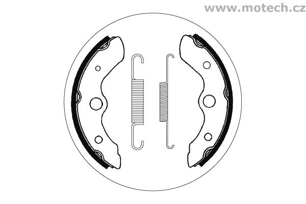 Brzdové pakny SBS - 2044 - Kliknutím na obrázek zavřete