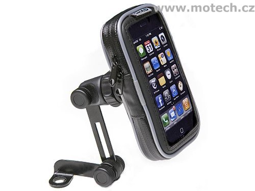 Držák na zpětné zrcátko na chytré telefony SHAD X0SG20M 7x12 cm - Kliknutím na obrázek zavřete