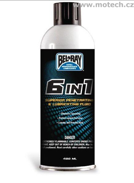 Bel-Ray víceúčelové mazivo 6 v 1 - 175ml sprej - Kliknutím na obrázek zavřete