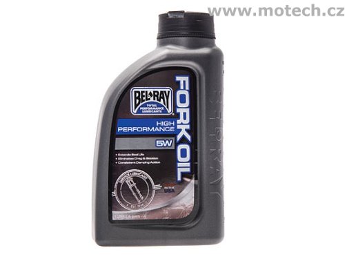 Bel-Ray tlumičový olej High Performance 5W - Kliknutím na obrázek zavřete