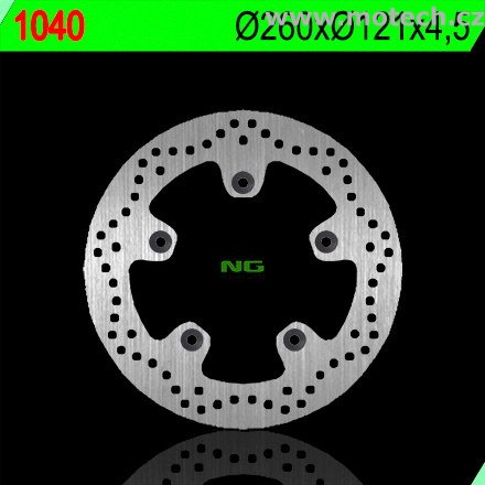 Brzdový kotouč NG 1040 - pevný - Kliknutím na obrázek zavřete