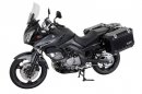 sada bočních kufrů TRAX ION stříbrné 45/37 l Suzuki DL 650 V-Strom (04-10)