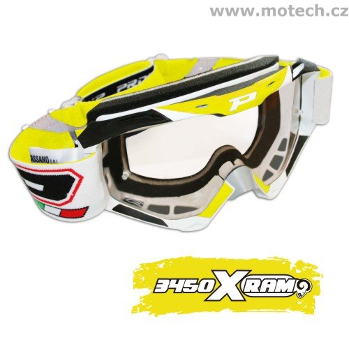 Brýle Progrip 3450 černo-žluté - Kliknutím na obrázek zavřete