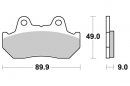 Brzdové destičky přední SBS - 127HF