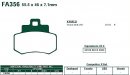 Brzdové destičky EBC - FA356