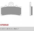 Brzdové destičky Brembo - BRM 07GR18SC