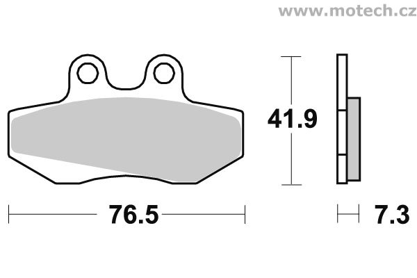 Brzdové destičky přední SBS - 652HF - Kliknutím na obrázek zavřete