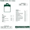 Brzdové destičky EBC - FA260