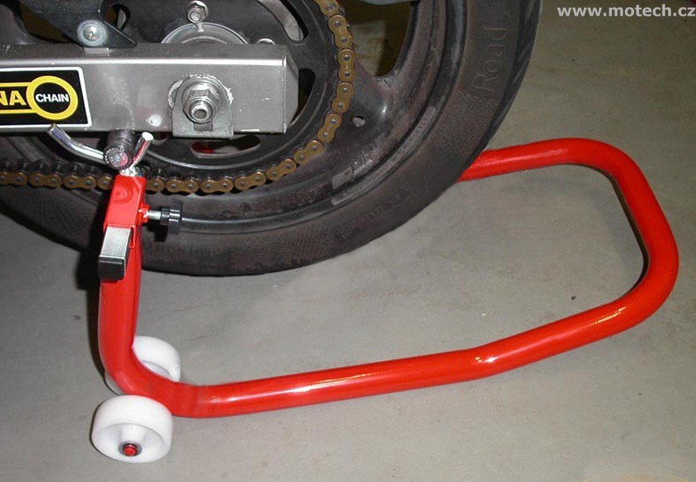 Montážní stojan MS02NR červený - Kliknutím na obrázek zavřete