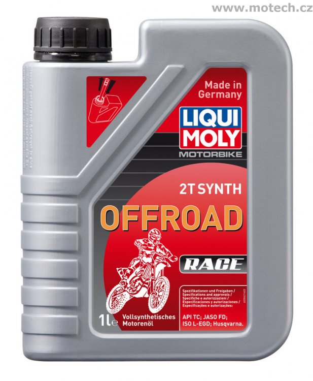 LIQUI MOLY Motorbike 2T Synth Offroad Race - plně syntetický 2T 1l - Kliknutím na obrázek zavřete