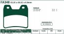 Brzdové destičky EBC - FA348