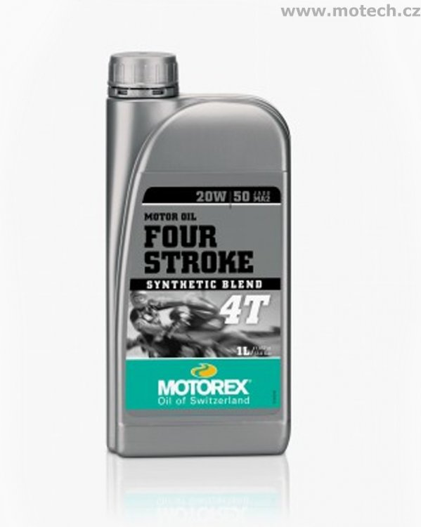 Motorex FOUR STROKE 4T 20W50 - 1 litr - Kliknutím na obrázek zavřete