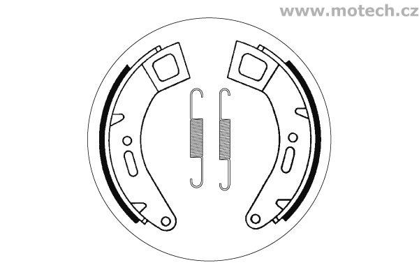 Brzdové pakny SBS - 2184 - Kliknutím na obrázek zavřete