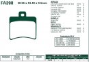 Brzdové destičky EBC - FA298