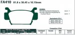 Brzdové destičky EBC - FA410R