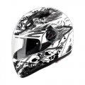 Přilba AIROH PIT ONE XR THORNS bílá