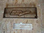 Kryt chladiče na Suzuki SV 650 2003-06