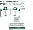 Brzdové destičky EBC - FA190