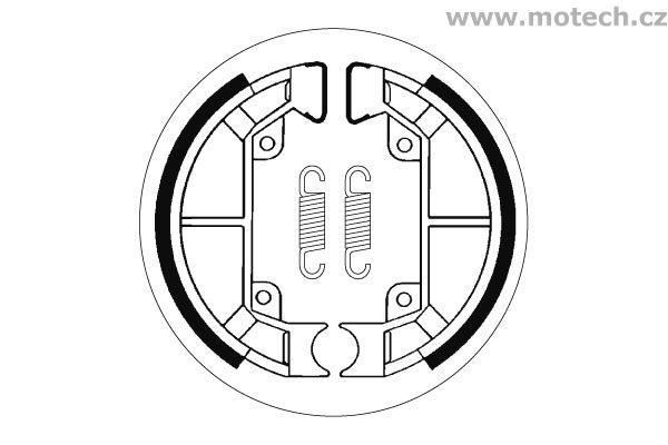 Brzdové pakny SBS - 2187 - Kliknutím na obrázek zavřete