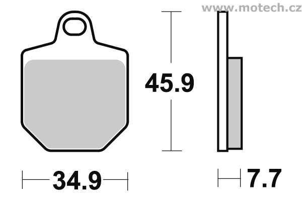 Brzdové destičky přední SBS - 843RSI - Kliknutím na obrázek zavřete