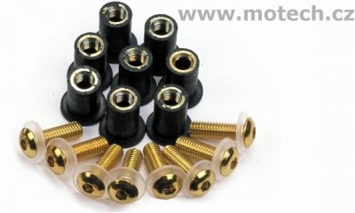 Imbusy M5 pro plexi OXFORD zlaté - Kliknutím na obrázek zavřete