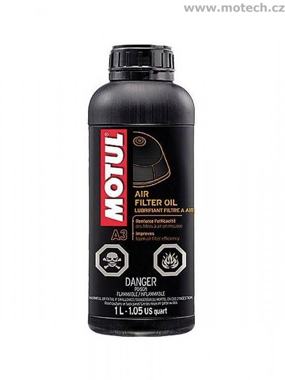 MOTUL A3 AIR FILTER OIL 1L - Kliknutím na obrázek zavřete