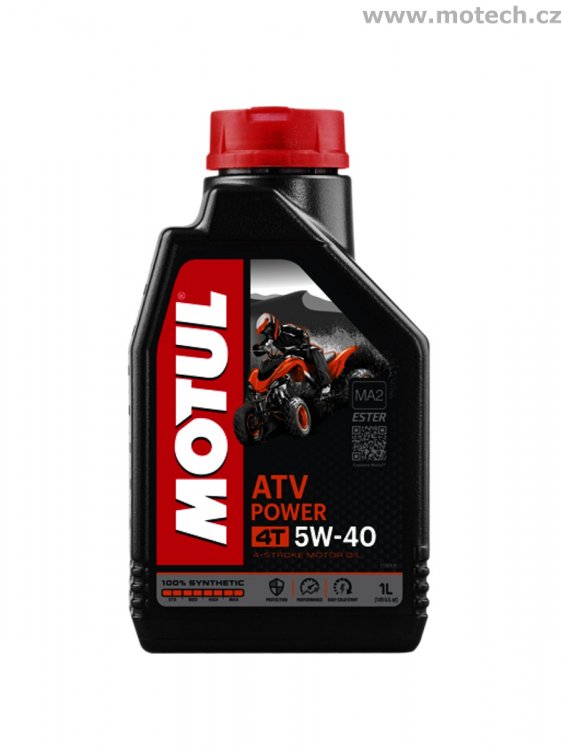 MOTUL ATV POWER 4T 5W40 1L - Kliknutím na obrázek zavřete