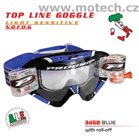Brýle Progrip 3458 Roll Off černo-modré - Kliknutím na obrázek zavřete