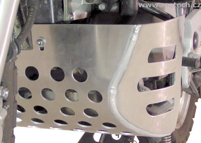 Kryt motoru - hliníkový - Honda XL650 V Transalp - Kliknutím na obrázek zavřete