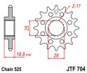 Kolečko JTF704-17 pro: APRILIA RSV 1000