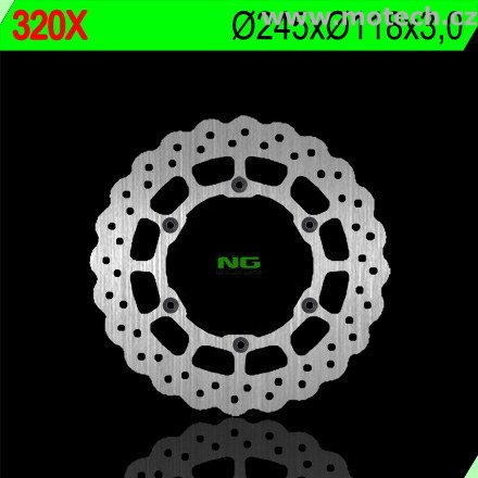 Brzdový kotouč NG 320X - pevný - Kliknutím na obrázek zavřete