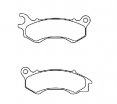 Brzdové destičky CL BRAKES 3102 MSC