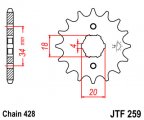 Kolečko JTF259-15 pro: DAELIM Daelim VL125/VT125/VS125