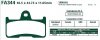 Brzdové destičky EBC - FA344R