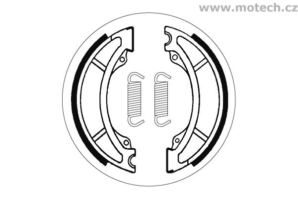 Brzdové pakny SBS - 2192 - Kliknutím na obrázek zavřete