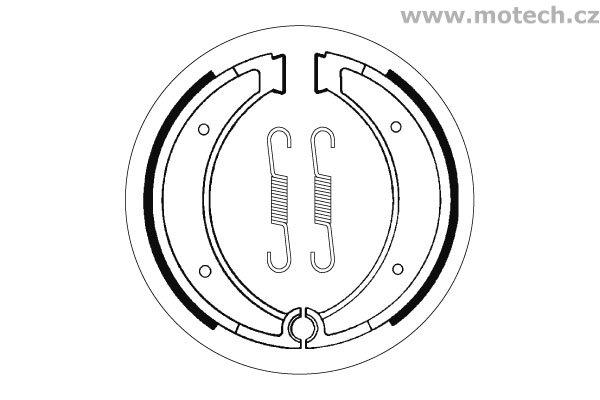 Brzdové pakny SBS - 2116 - Kliknutím na obrázek zavřete