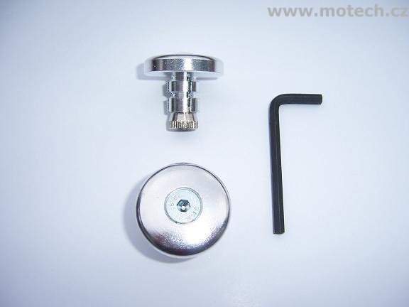 Závaží do řidítek 619P stříbrné - Kliknutím na obrázek zavřete