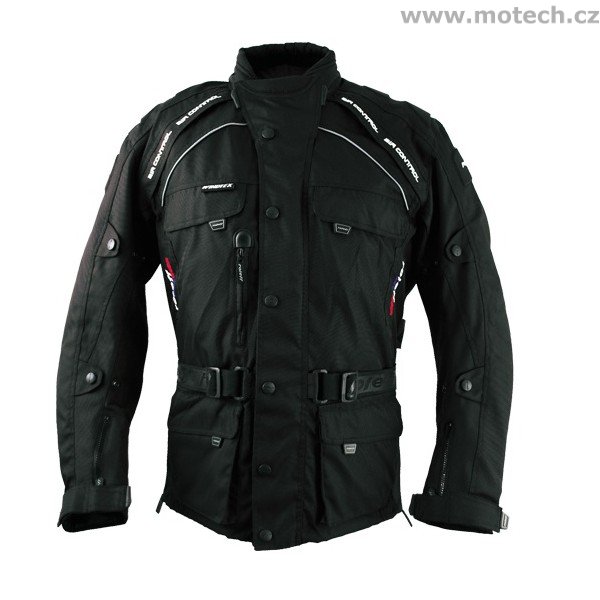 Textilní bunda ROLEFF Liverpool - černá - Kliknutím na obrázek zavřete