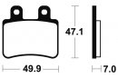 Brzdové destičky zadní Bendix - MA 273