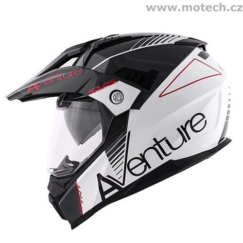 Přilba enduro KAPPA KV30 šedo-bílá - Kliknutím na obrázek zavřete