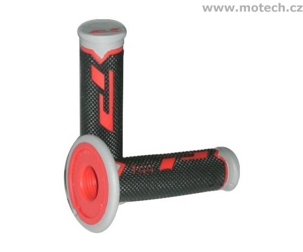 Rukojeti MX Progrip 788 černo-šedo-červené - Kliknutím na obrázek zavřete