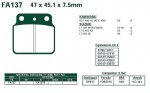 Brzdové destičky EBC - FA137R
